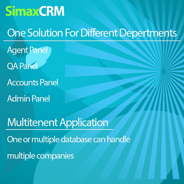Simax CRM - Multipurpose CRM in Dot Net Core - 1